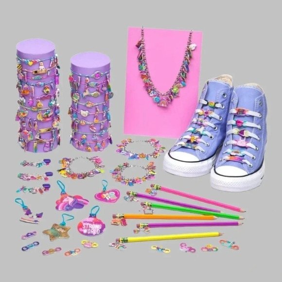 Palooza puffy charms jewelry craft kit  249 pcs ages 6+ - Picture 5 of 6